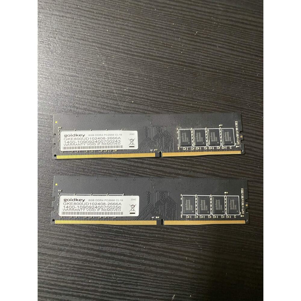 Goldkey 16GB (2x8GB) RAM DDR4 2666MHz GKE800UD102408-2666A